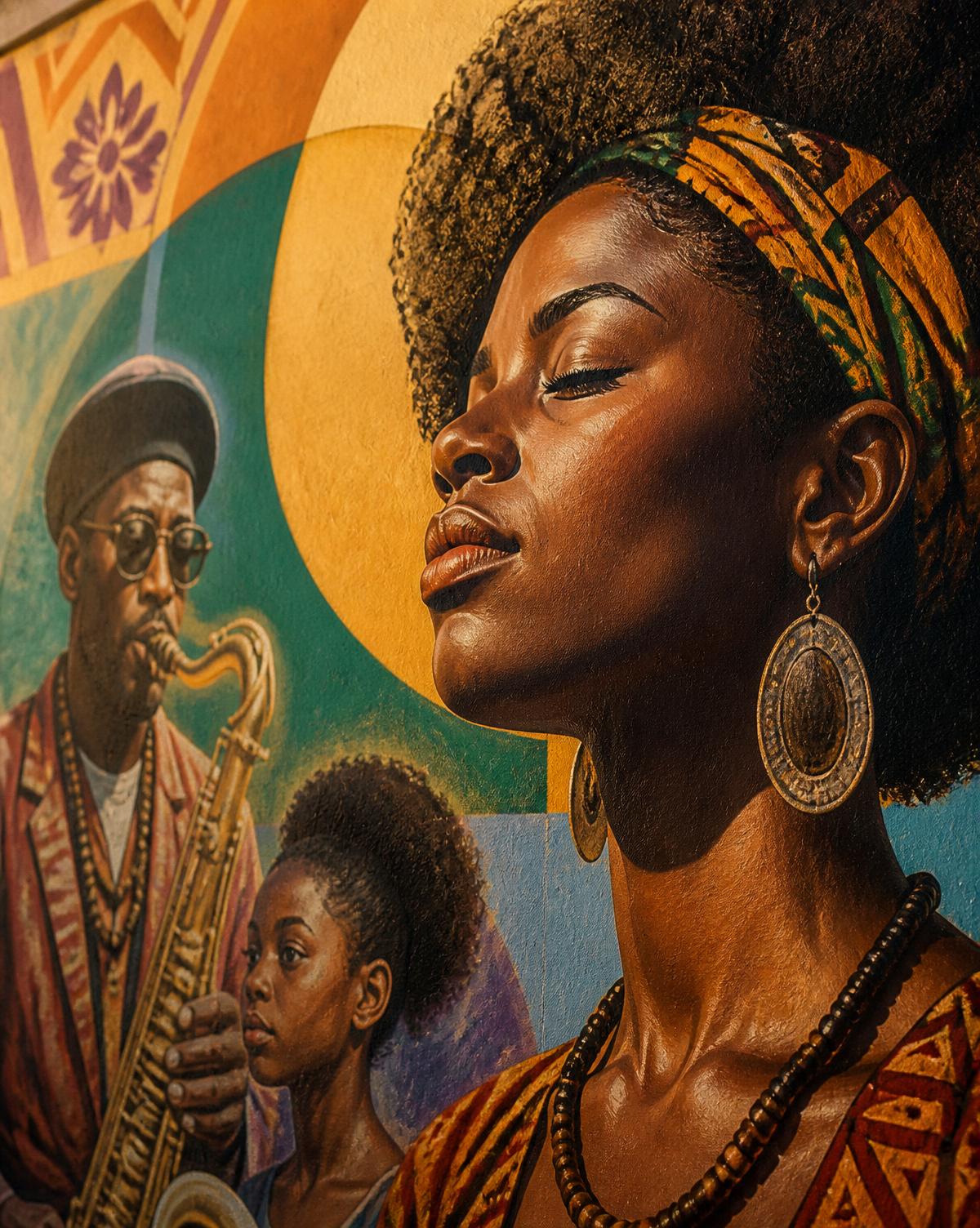 Cultural mural